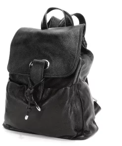 AmeriLeather Miles Leather Backpack -Cheap AmeriLeather Store 1457429 Black