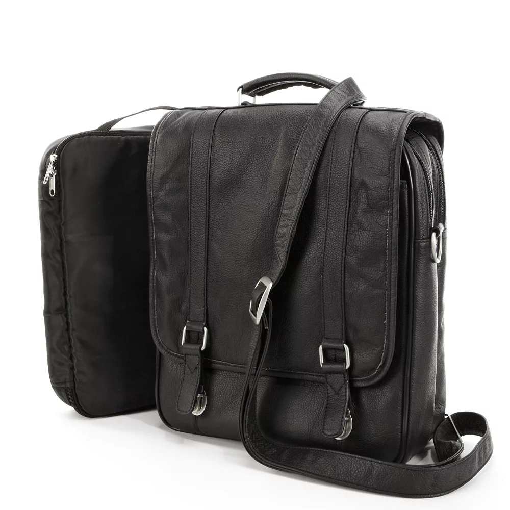 AmeriLeather Leather Convertible Briefcase 3 AmeriLeather Leather Convertible Briefcase