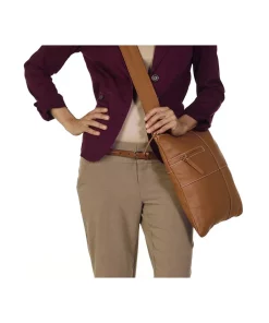 AmeriLeather Slim Leather Crossbody Bag -Cheap AmeriLeather Store 1457901 ALT10