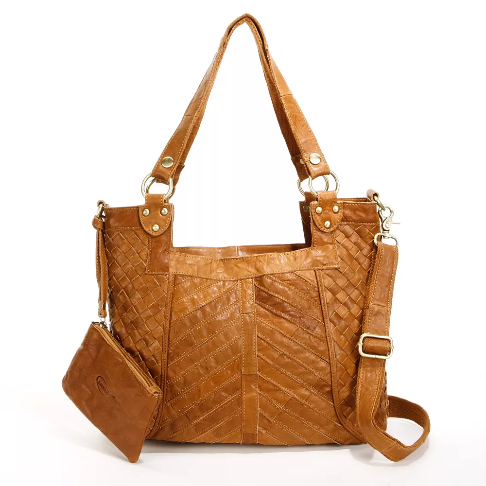 AmeriLeather Hazelle Leather Convertible Shoulder Bag 5 AmeriLeather Hazelle Leather Convertible Shoulder Bag - Image 3