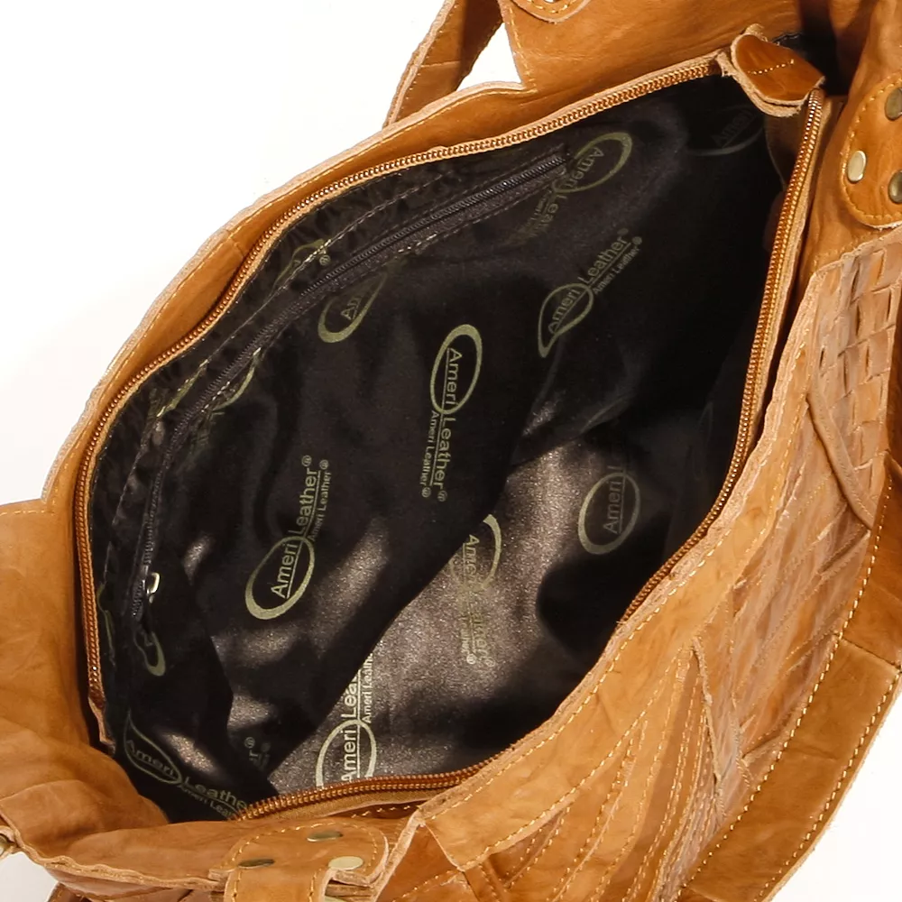 AmeriLeather Hazelle Leather Convertible Shoulder Bag 10 AmeriLeather Hazelle Leather Convertible Shoulder Bag - Image 8