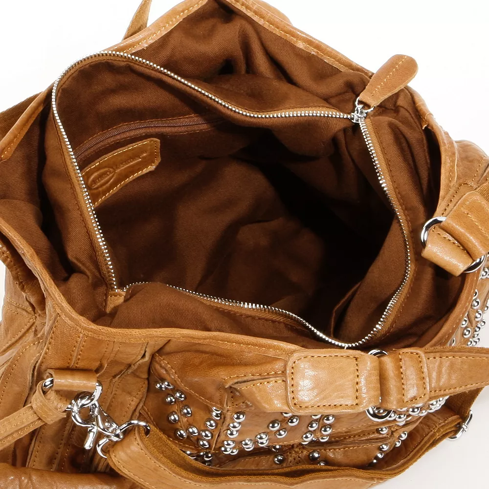 AmeriLeather Spirit Leather Studded Tote 6 AmeriLeather Spirit Leather Studded Tote - Image 4