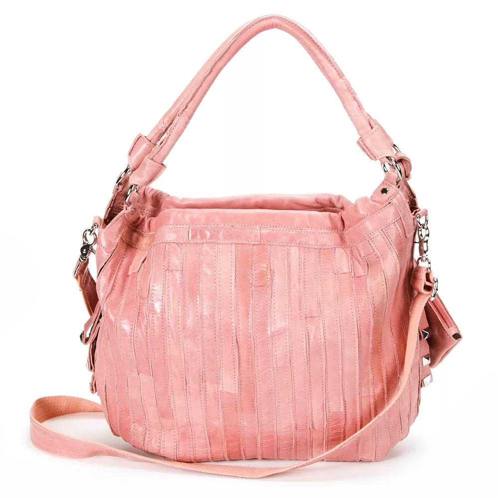 AmeriLeather Tutu Studded Leather Patchwork Shoulder Bag 6 AmeriLeather Tutu Studded Leather Patchwork Shoulder Bag - Image 4