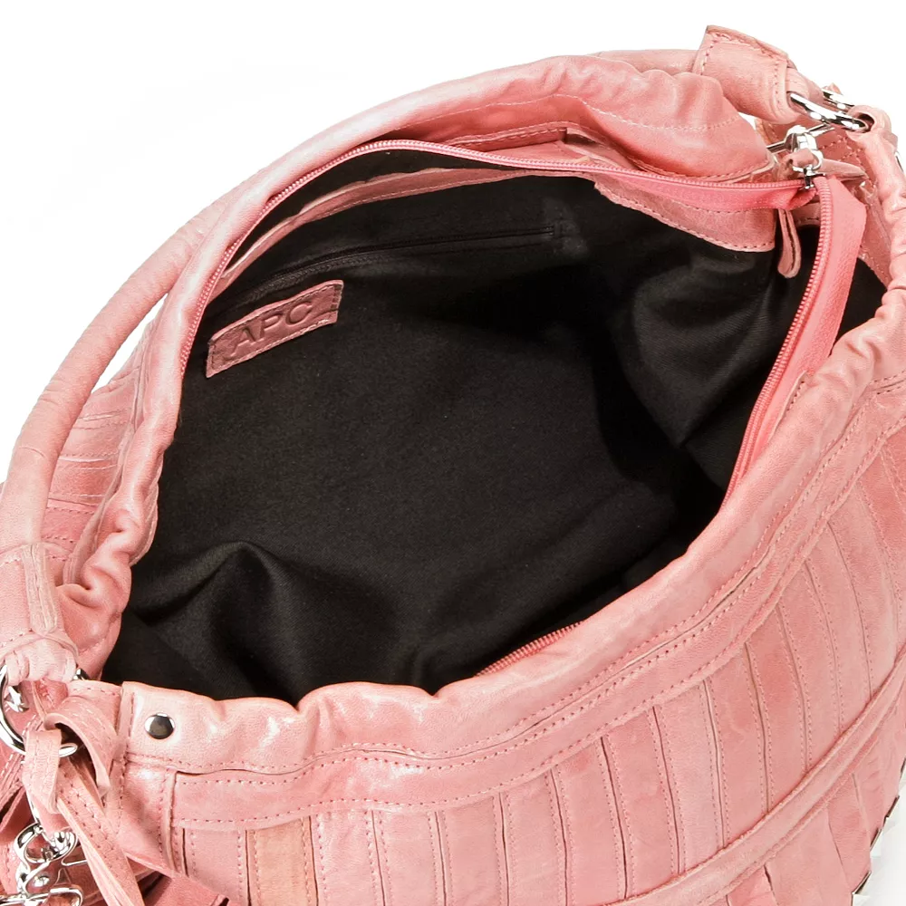 AmeriLeather Tutu Studded Leather Patchwork Shoulder Bag 7 AmeriLeather Tutu Studded Leather Patchwork Shoulder Bag - Image 5