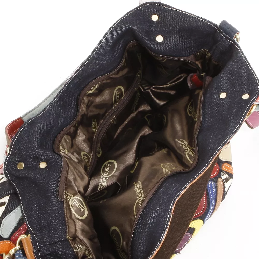 AmeriLeather Amelia Leather Convertible Tote 6 AmeriLeather Amelia Leather Convertible Tote - Image 4