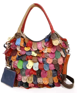 AmeriLeather Peacock Leather Convertible Shopper -Cheap AmeriLeather Store 1458326 ALT11