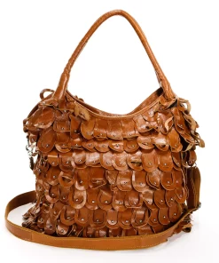 AmeriLeather Peacock Leather Convertible Shopper -Cheap AmeriLeather Store 1458326 ALT2