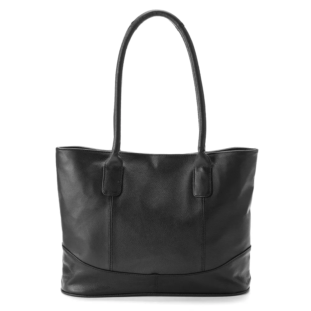 AmeriLeather Casual Leather Tote Bag 4 AmeriLeather Casual Leather Tote Bag - Image 2