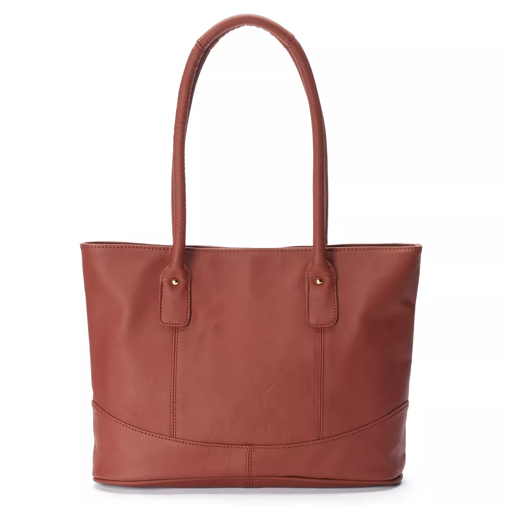 AmeriLeather Casual Leather Tote Bag 5 AmeriLeather Casual Leather Tote Bag - Image 3