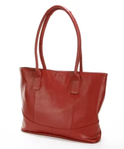 AmeriLeather Casual Leather Tote Bag 18 AmeriLeather Casual Leather Tote Bag -Cheap AmeriLeather Store 1458657 Red