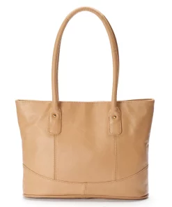 AmeriLeather Casual Leather Tote Bag