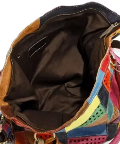 AmeriLeather Rainbow Mazy Leather Convertible Tote -Cheap AmeriLeather Store 1458858 ALT3