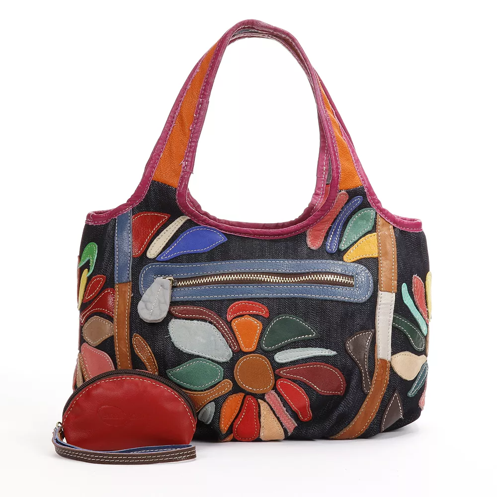 AmeriLeather Avie Mini Leather Satchel 4 AmeriLeather Avie Mini Leather Satchel - Image 2