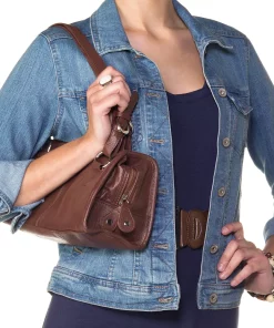 AmeriLeather Classy Leather Satchel -Cheap AmeriLeather Store 1612058 ALT10