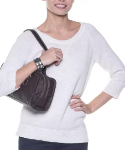 AmeriLeather Classy Leather Satchel -Cheap AmeriLeather Store 1612058 ALT9