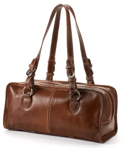 AmeriLeather Classy Leather Satchel