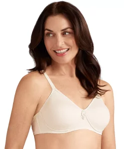 Amoena Bra: Lara Soft Cup Wire-Free T-Shirt Bra 2674 - Women's -Cheap AmeriLeather Store 2363022 Ivory