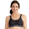Amoena Bra: Low-Impact Sports Bra 2654 -Cheap AmeriLeather Store 2370197 Black