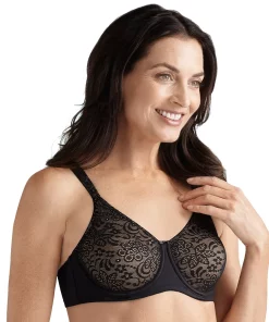 Amoena Bra: Annette Sheer Lace Bra 1087