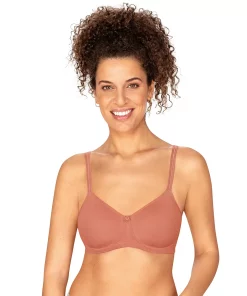Amoena Mara Wireless T-Shirt Mastectomy Bra 44023 -Cheap AmeriLeather Store 2595586 Faded Rose