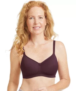 Amoena Mara Wireless T-Shirt Mastectomy Bra 44023 -Cheap AmeriLeather Store 2595586 Sweet Chocolate