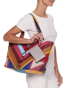 Womens Amerileather Simonda Rainbow Tote -Cheap AmeriLeather Store 3717782 ALT9