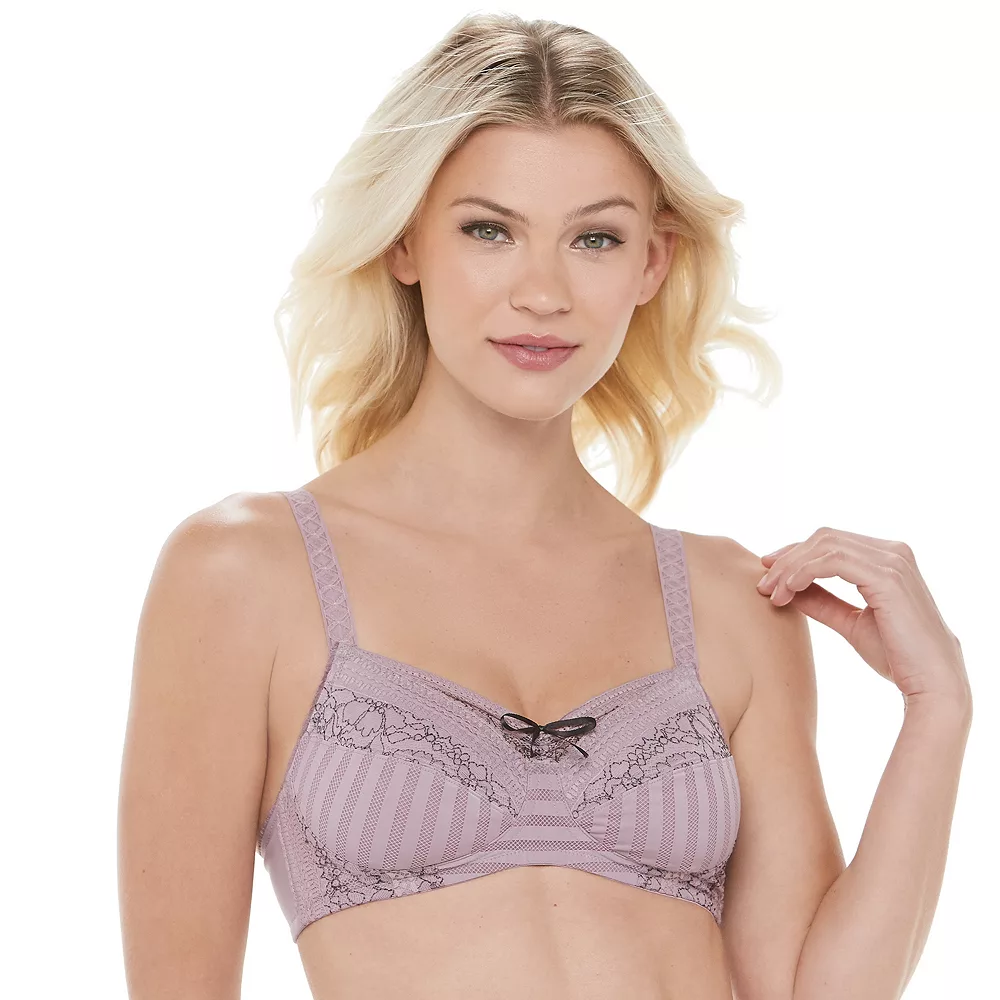Amoena Wire-Free Post Surgery Pocketed Lace Bra 3 Amoena Wire-Free Post Surgery Pocketed Lace Bra