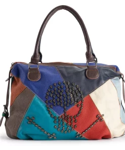 AmeriLeather Brien Leather Satchel