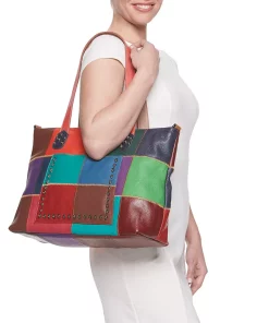 AmeriLeather Cleo Leather Tote Bag -Cheap AmeriLeather Store 4233594 ALT9