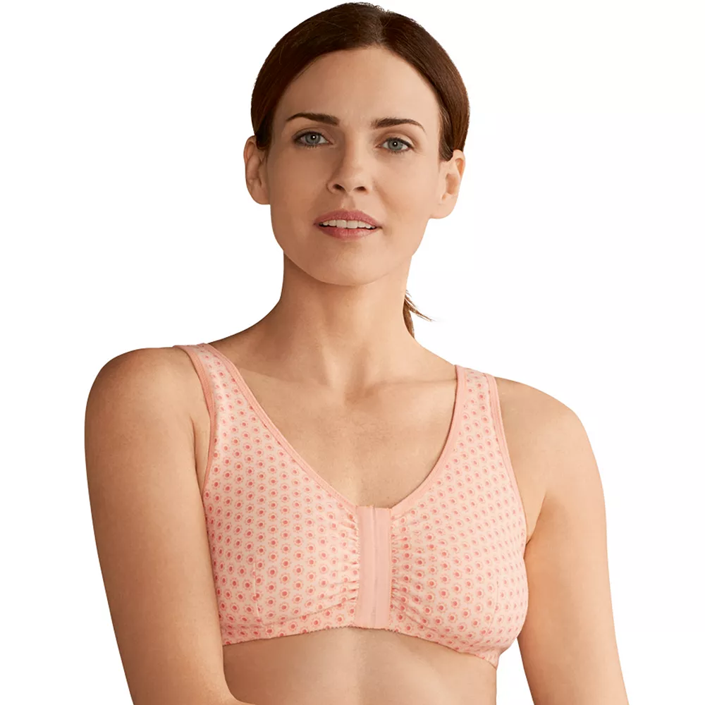 Amoena Bra: Frances Front-Closure Wire-Free Bra 2128 - Women's 3 Amoena Bra: Frances Front-Closure Wire-Free Bra 2128 - Women's
