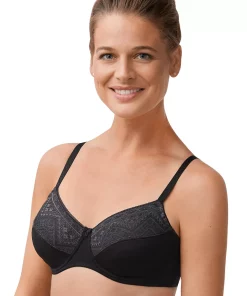 Amoena Lace Underwire Pocketed Mastectomy Bra 44690