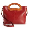 AmeriLeather Marc Leather Shoulder Bag