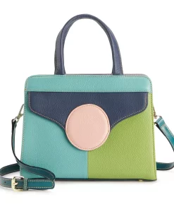 AmeriLeather Arlene Leather Crossbody Bag