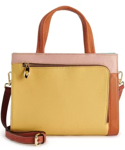 AmeriLeather Denisse Leather Crossbody Bag