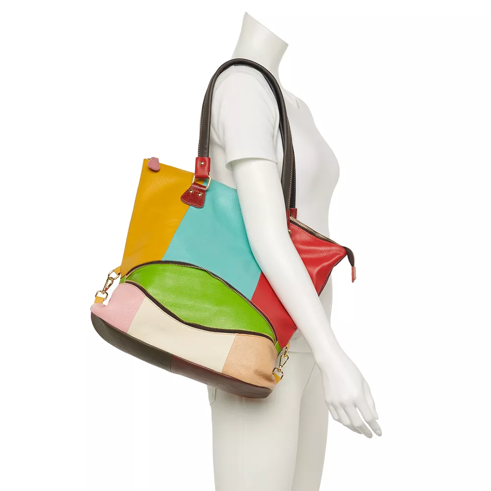 AmeriLeather Elvina Leather Tote Bag 6 AmeriLeather Elvina Leather Tote Bag - Image 4