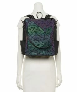 AmeriLeather Tegan Luminous Geometric Tote Backpack -Cheap AmeriLeather Store 4778310 ALT9