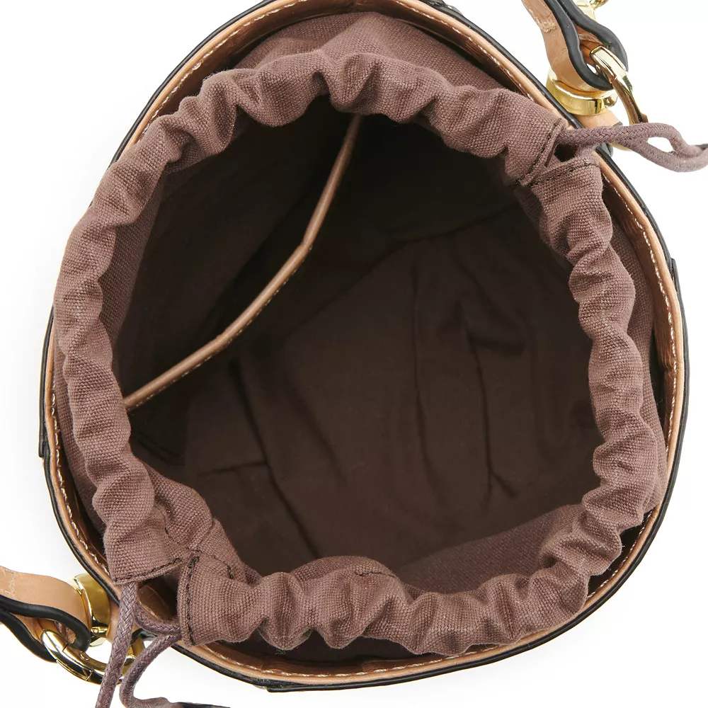 AmeriLeather Brenna Cylinder Crossbody Bag 5 AmeriLeather Brenna Cylinder Crossbody Bag - Image 3