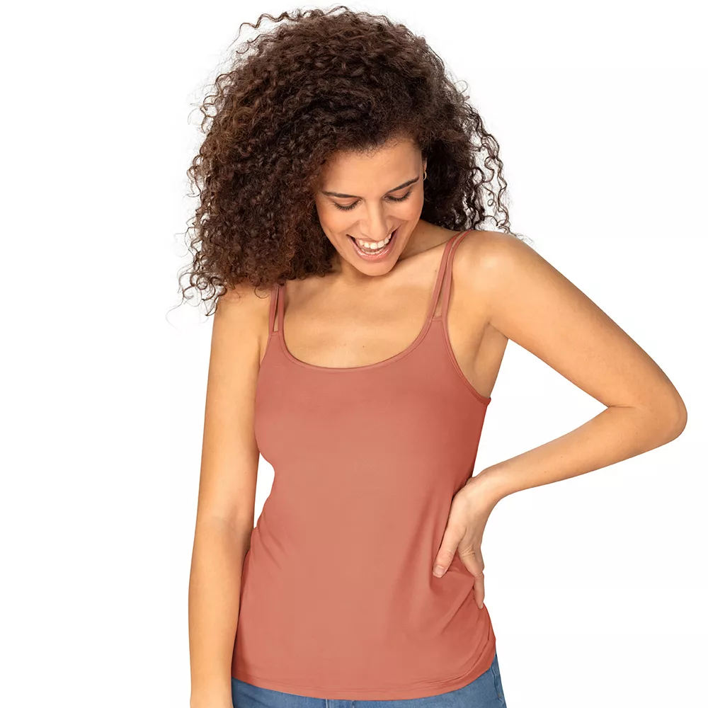 Women's Amoena Valletta Scoopneck Mastectomy Camisole 71512 6 Women's Amoena Valletta Scoopneck Mastectomy Camisole 71512 - Image 4