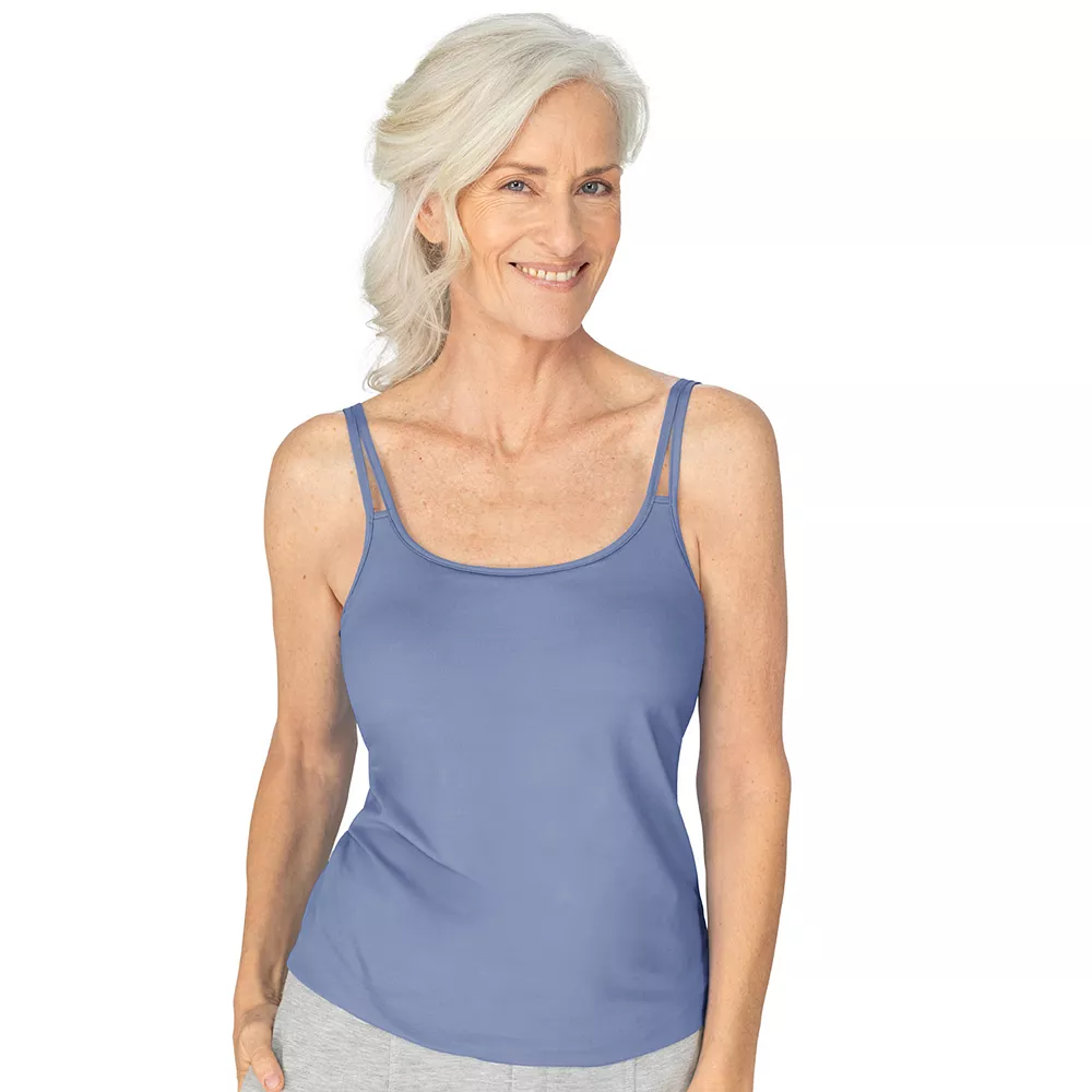 Women's Amoena Valletta Scoopneck Mastectomy Camisole 71512 5 Women's Amoena Valletta Scoopneck Mastectomy Camisole 71512 - Image 3