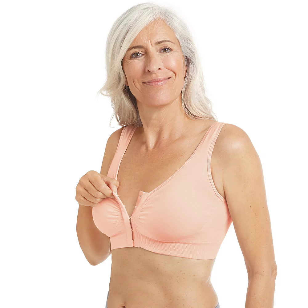 Amoena Clara Wireless Front Closure Mastectomy Bra 44743 4 Amoena Clara Wireless Front Closure Mastectomy Bra 44743 - Image 2
