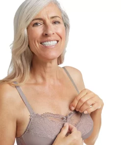 Amoena Bra: Be Amazing Wire Free Full-Coverage Mastectomy Bra 7 Amoena Bra: Be Amazing Wire Free Full-Coverage Mastectomy Bra -Cheap AmeriLeather Store 5210283 ALT2