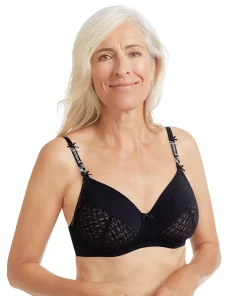 Amoena Bra: Be Yourself Full-Coverage Underwire Mastectomy Bra 44755