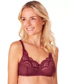 Amoena Bra: Karolina Wire Free Full-Coverage Mastectomy Bra 44763 8 Amoena Bra: Karolina Wire Free Full-Coverage Mastectomy Bra 44763 -Cheap AmeriLeather Store 5210303 Red Nude