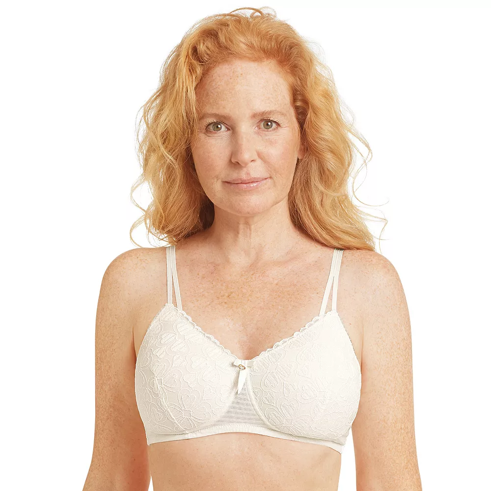 Amoena Bra: Be Beautiful Padded Wire Free Full-Coverage Mastectomy Bra 44758 3 Amoena Bra: Be Beautiful Padded Wire Free Full-Coverage Mastectomy Bra 44758