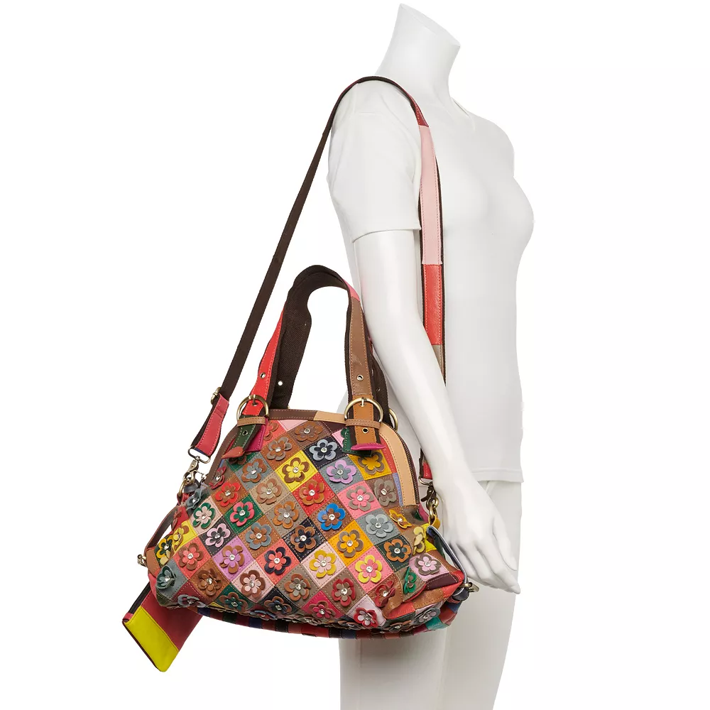 AmeriLeather Lorely Leather Tote Bag and Coin Pouch Set 6 AmeriLeather Lorely Leather Tote Bag and Coin Pouch Set - Image 4