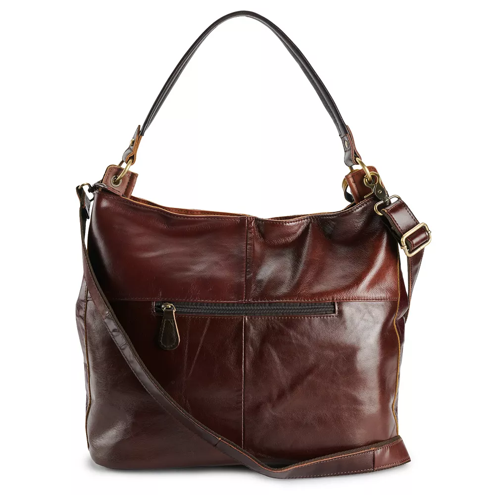 AmeriLeather Colton Leather Shoulder Bag and Coin Pouch Set 4 AmeriLeather Colton Leather Shoulder Bag and Coin Pouch Set - Image 2