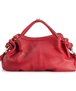 AmeriLeather Musette Leather Handbag