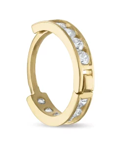 Amella Jewels 10k Gold Cubic Zirconia Cartilage Hoop Earring 7 Amella Jewels 10k Gold Cubic Zirconia Cartilage Hoop Earring -Cheap AmeriLeather Store 5851001 ALT2