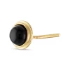 Amella Jewels 10k Gold Onyx L-Post Nose Stud -Cheap AmeriLeather Store 5851010