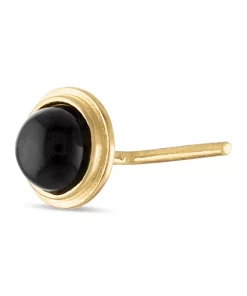 Amella Jewels 10k Gold Onyx L-Post Nose Stud